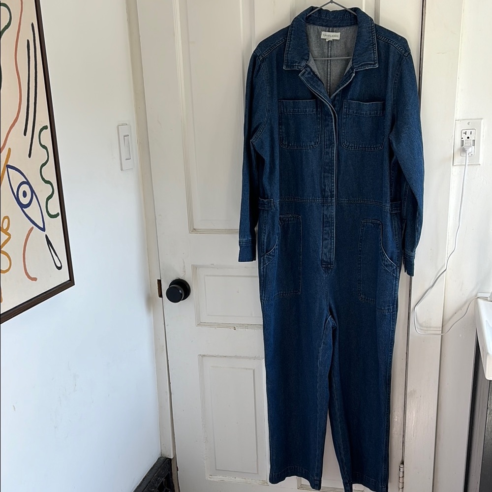 Tradlands Blue Denim Jumpsuit